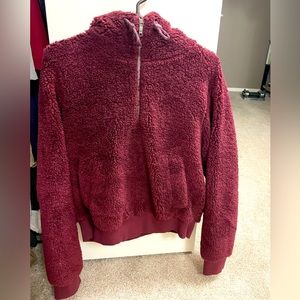 LuLuLemon Scuba Funnel Neck Fleece Half-zip